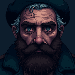 Captain Ahab Portrait